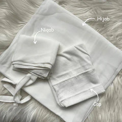 HIJAB NIQAB CAP SET