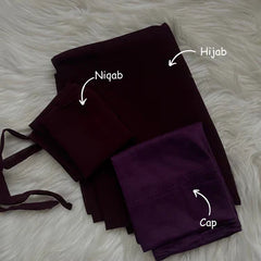 HIJAB NIQAB CAP SET