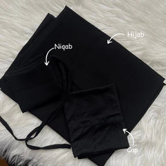 HIJAB NIQAB CAP SET