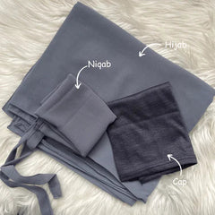 HIJAB NIQAB CAP SET