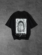 Magic Printed Drop Shoulder Tshirt
