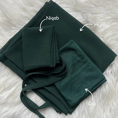 HIJAB NIQAB CAP SET