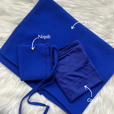 HIJAB NIQAB CAP SET